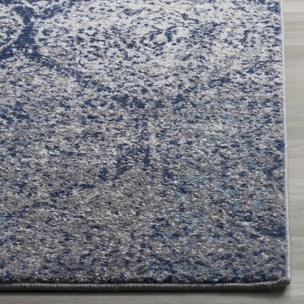 Safavieh Madison MAD604G 2&#39;3&quot; x 12&#39; Navy and Silver Runner, , large