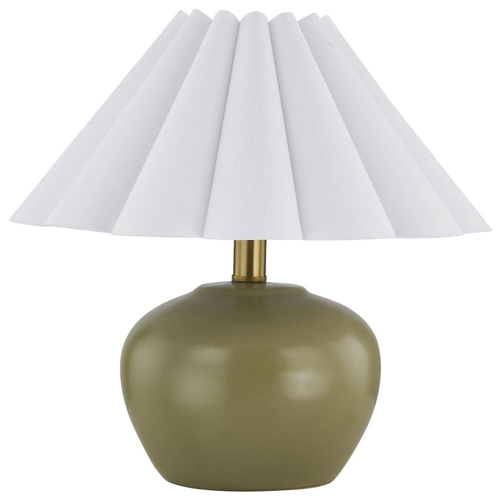 Southern Lighting Harlow Table Lamp in Green, , large