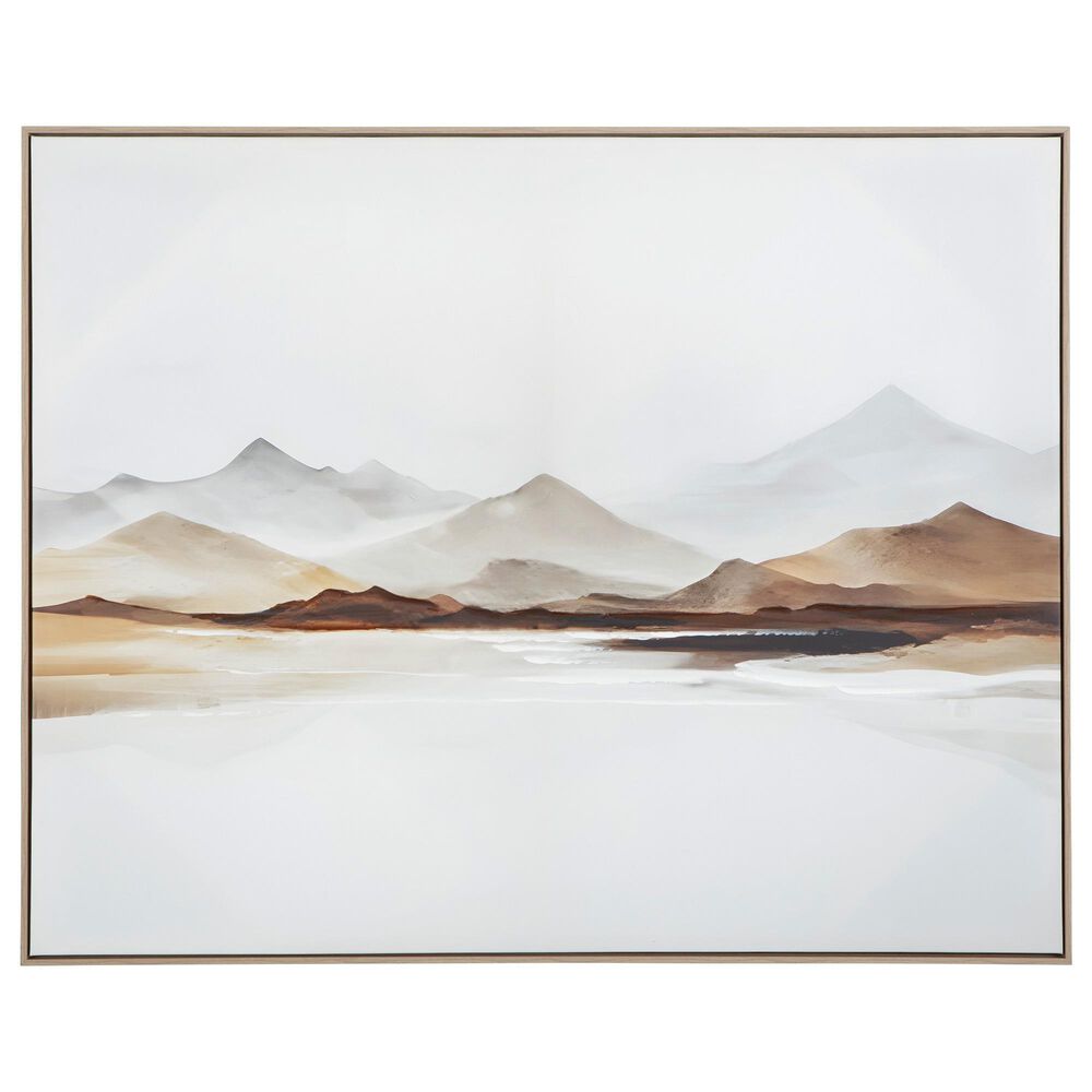 Ashley Karalen 50" x 40" Wall Art in White, Gray and Brown, , large