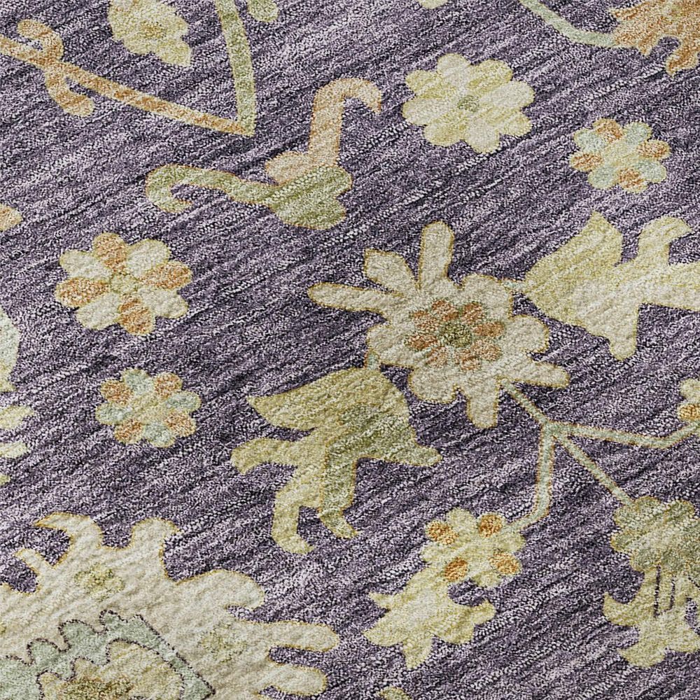Dalyn Rug Company Hatay HY2 8&#39; Round Eggplant Area Rug, , large