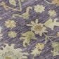 Dalyn Rug Company Hatay HY2 8" Round Eggplant Area Rug, , large