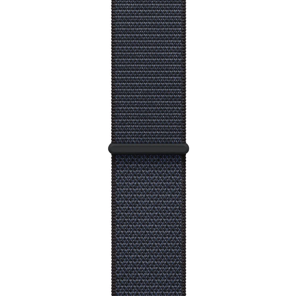 Apple Watch SE GPS + Cellular 40mm Midnight Aluminum Case with Ink Sport Loop, , large