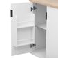 HOMLUX 51" Kitchen Island with Drop Leaf in White Ash, , large