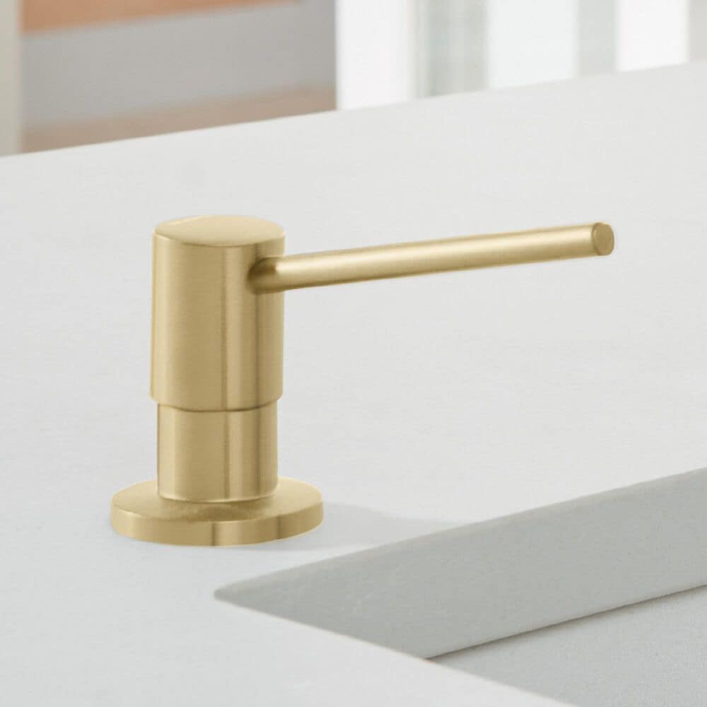 Blanco Torre Soap Dispenser in Satin Gold, , large