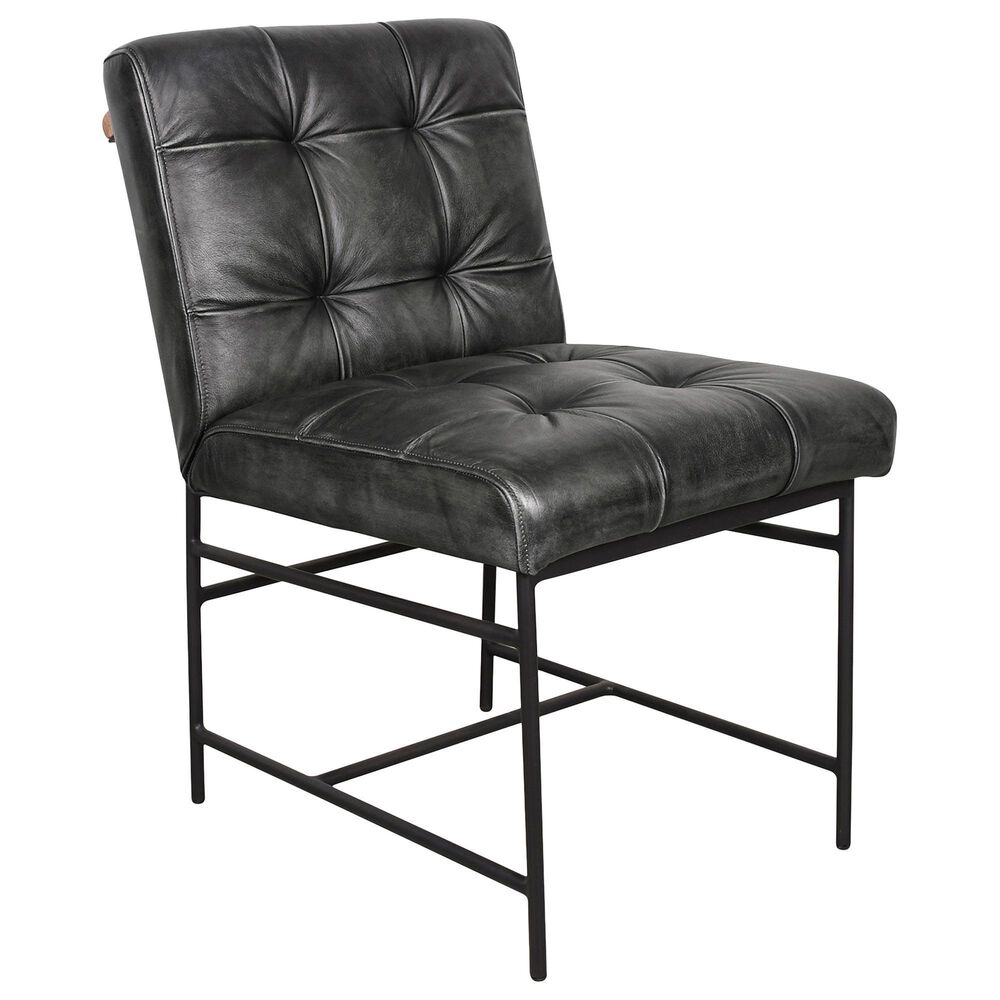 Home Trends & Design Essex Stockton Side Chair in Weathered Black, , large