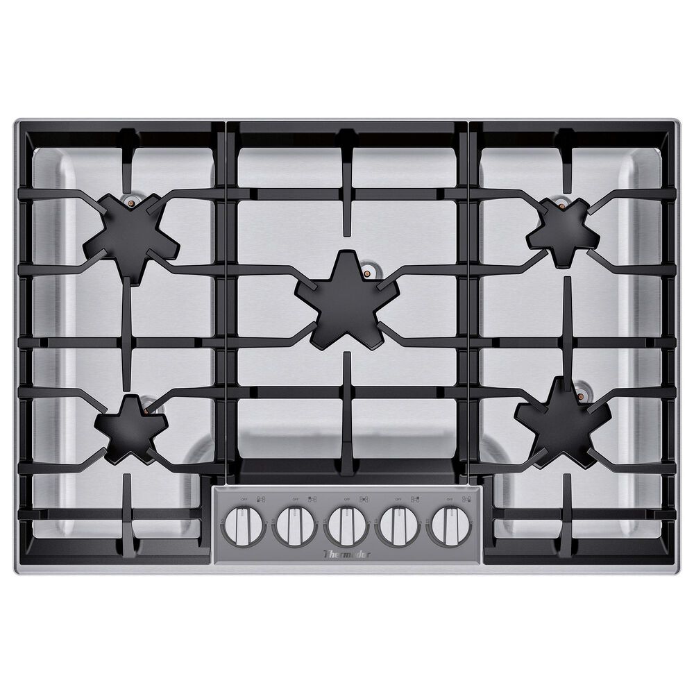 Thermador 30" Masterpiece Pedestal Star Burner Gas Cooktop - Stainless Steel, , large