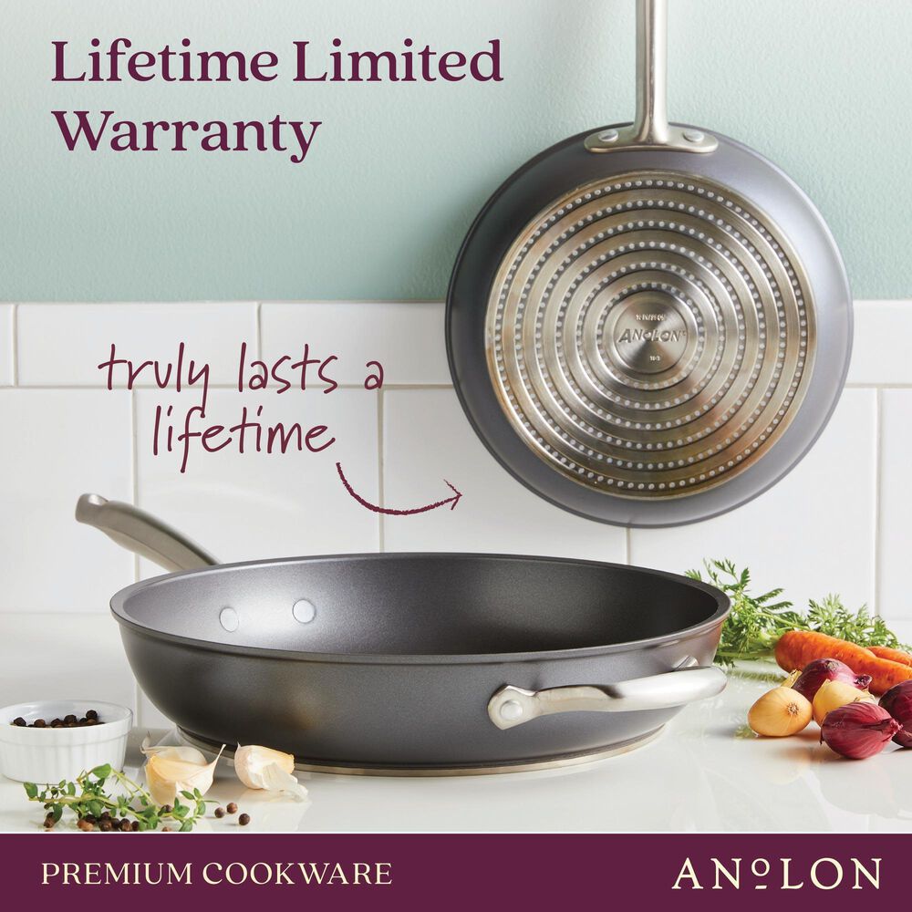 Anolon Accolade 2-Piece Frying Pan Set in Moonstone, , large