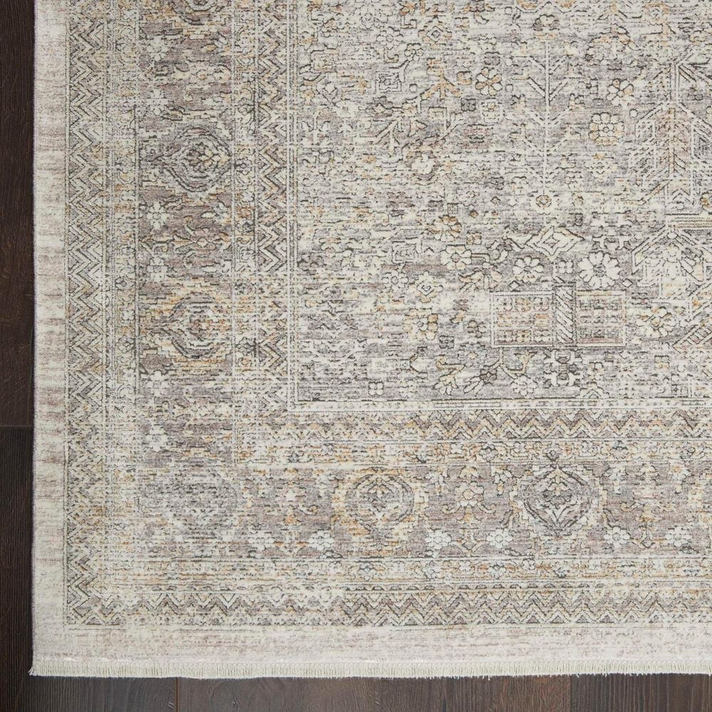 Nourison Starry Nights STN04 5&#39; x 7&#39; Cream and Grey Area Rug, , large