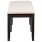 Linon Home Decor Jorissen Bench in Dark Charcoal, , large