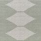 Surya Eagean 7"10" x 10"2" Grass Green, Ivory and Seafoam Indoor/Outdoor Area Rug, , large