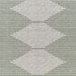 Surya Eagean 7"10" x 10"2" Grass Green, Ivory and Seafoam Indoor/Outdoor Area Rug, , large