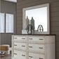 Riva Ridge Caraway Dresser Mirror in Aged Ivory, , large