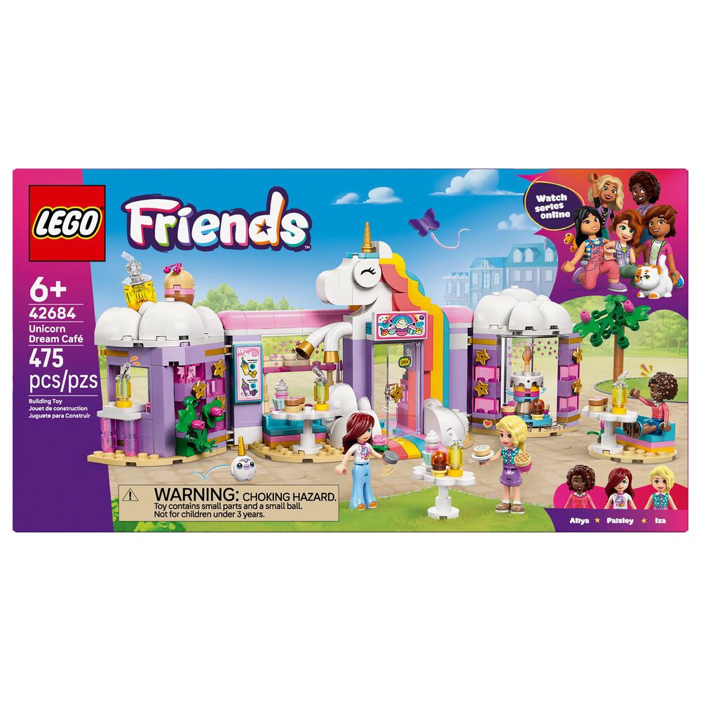 LEGO Friends Unicorn Dream Cafe Building Set, , large