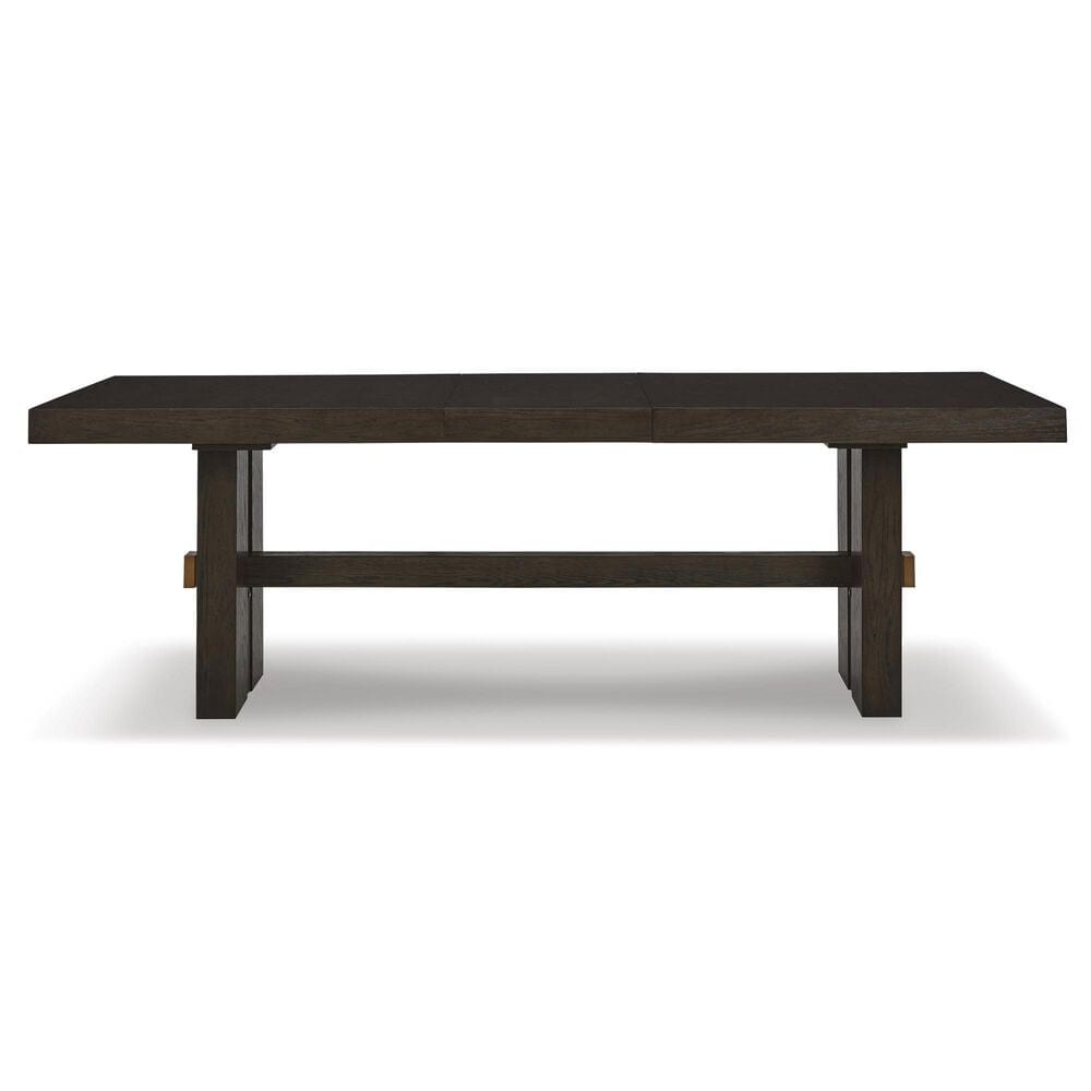 Millenium Burkhaus 72&quot;-90&quot; Dining Table in Dark Brown, , large