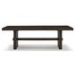 Millenium Burkhaus 72"-90" Dining Table in Dark Brown, , large
