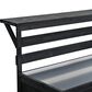 HOMLUX 62.3"" Outdoor Kitchen Island in Black, , large