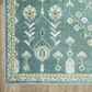 ROW by Oriental Weavers Addison Green and Teal 2" x 7" Runner, , large