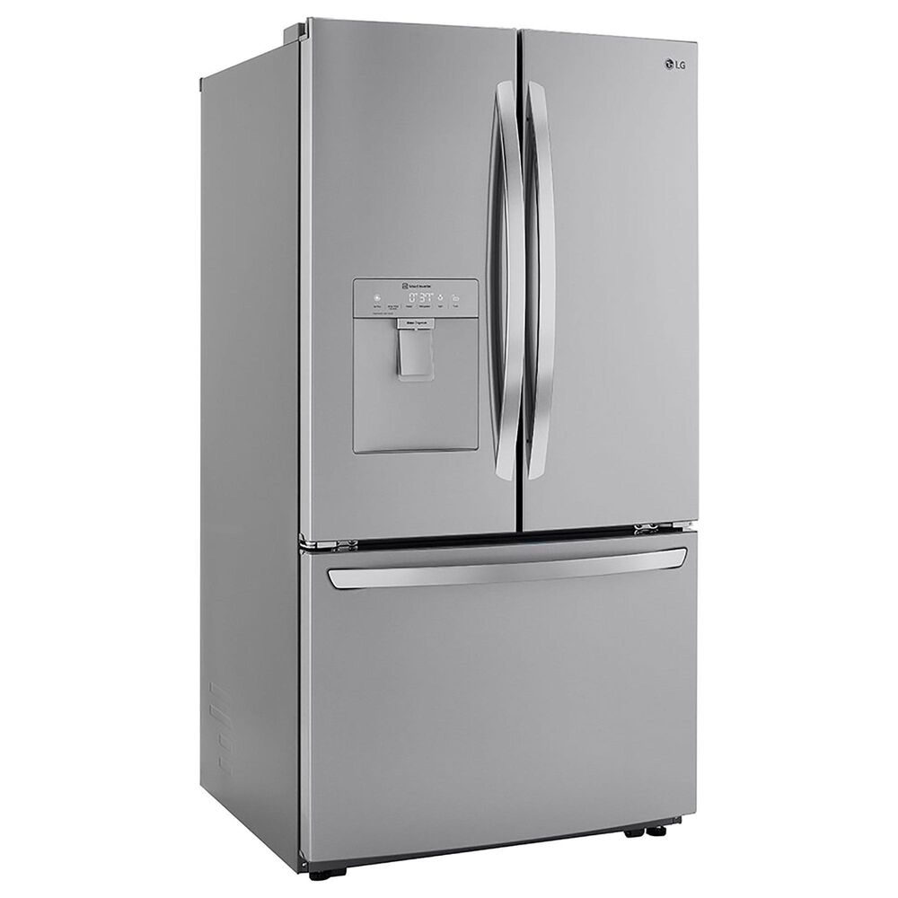 LG 29 Cu. Ft. French Door Refrigerator with Slim Design Water Dispenser in Print Proof Stainless Steel, , large