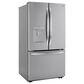 LG 29 Cu. Ft. French Door Refrigerator with Slim Design Water Dispenser in Print Proof Stainless Steel, , large