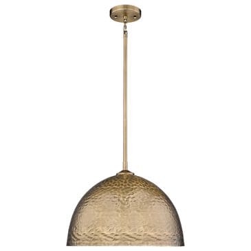 Golden Lighting Shepard 1-Light Large Pendant in Modern Brass, , large
