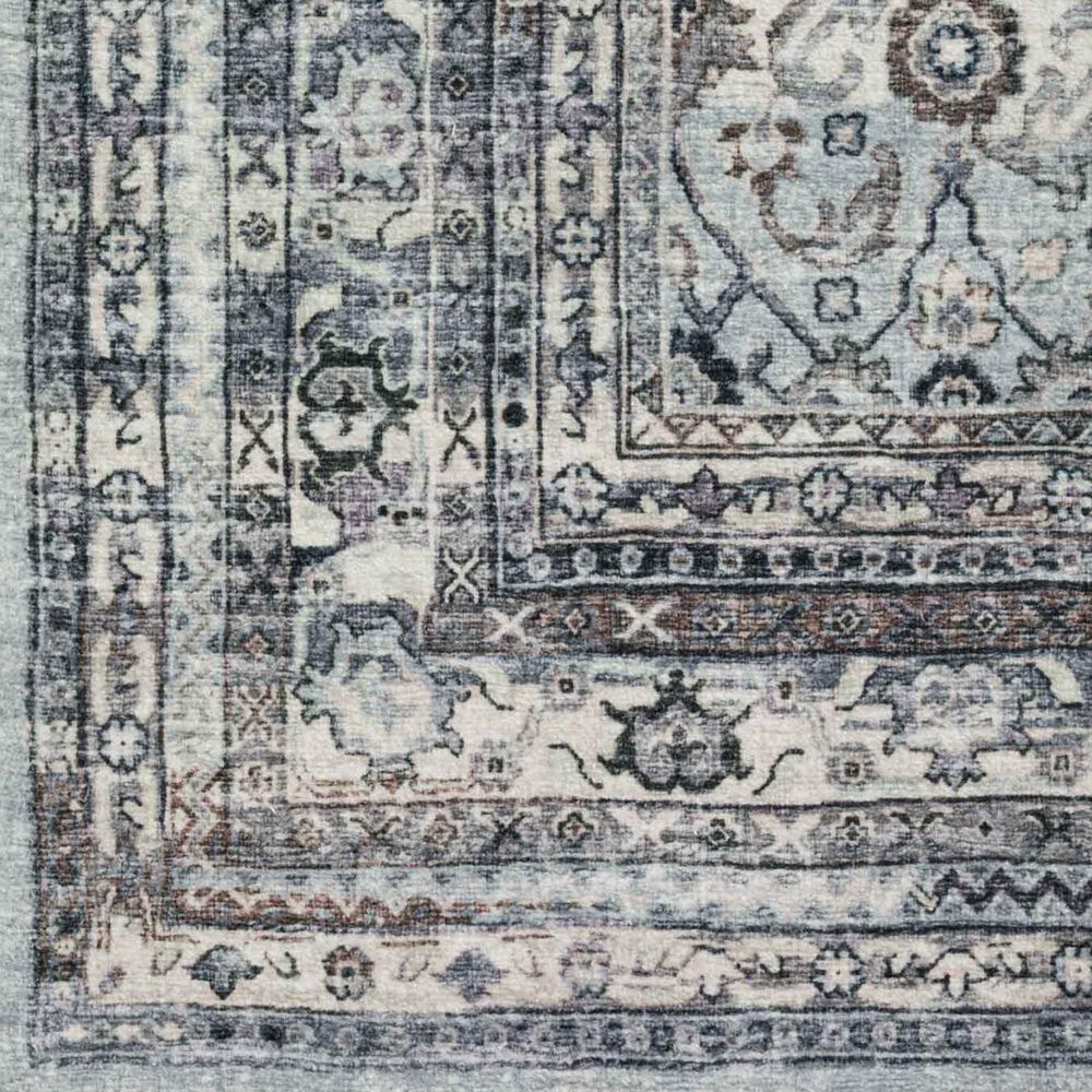 Dalyn Rug Company Jericho JC7 2&#39;6&quot; x 12&#39; Pewter Indoor/Outdoor Runner, , large