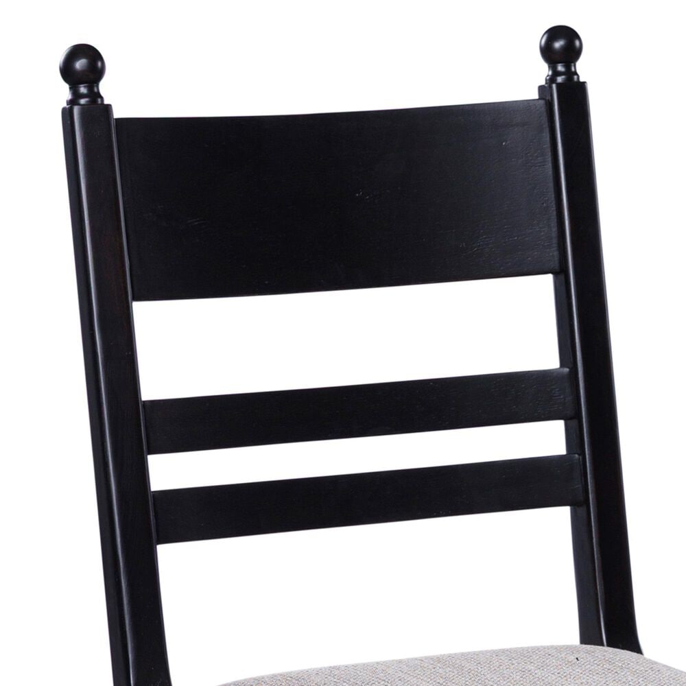 Ashley Greddinton Upholstered Dining Side Chair in Black, , large