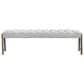 Sterling Timber Elure Upholstered Bench in Latte, , large