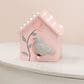 Lambs and Ivy Petals Table Top Night Light LED Lamp in Pink and Gray, , large