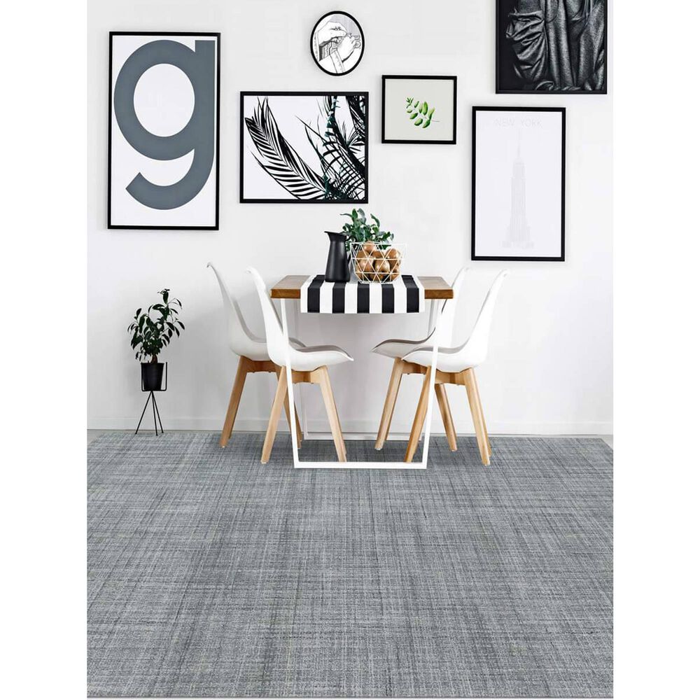 Amer Rugs Laurel 7&#39;6&quot; x 9&#39;6&quot; Sea Blue Area Rug, , large