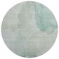 Dalyn Rug Company Ravenna RN12 8" Round Aqua Area Rug, , large