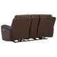 Ashley Gravier Power Reclining Loveseat with Console and Adjustable Headrest in Cordova, , large
