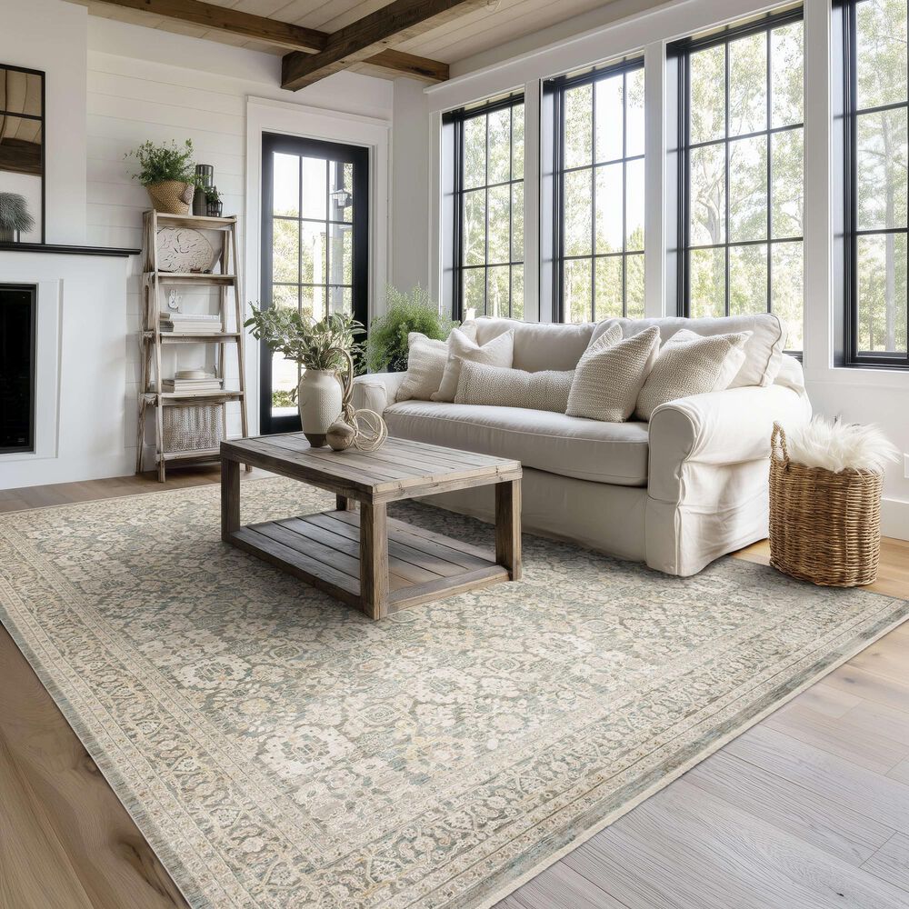 Karastan Surrey Hills Sunningdale Acacia 7'10" x 10' Area Rug, , large