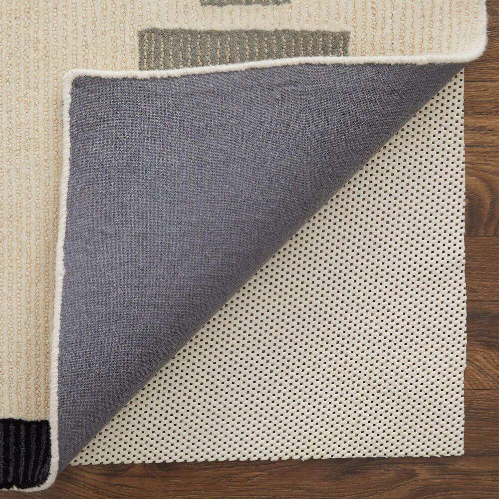 Feizy Maguire 8903F 3&#39;6&quot; x 5&#39;6&quot; Ivory and Black Area Rug, , large