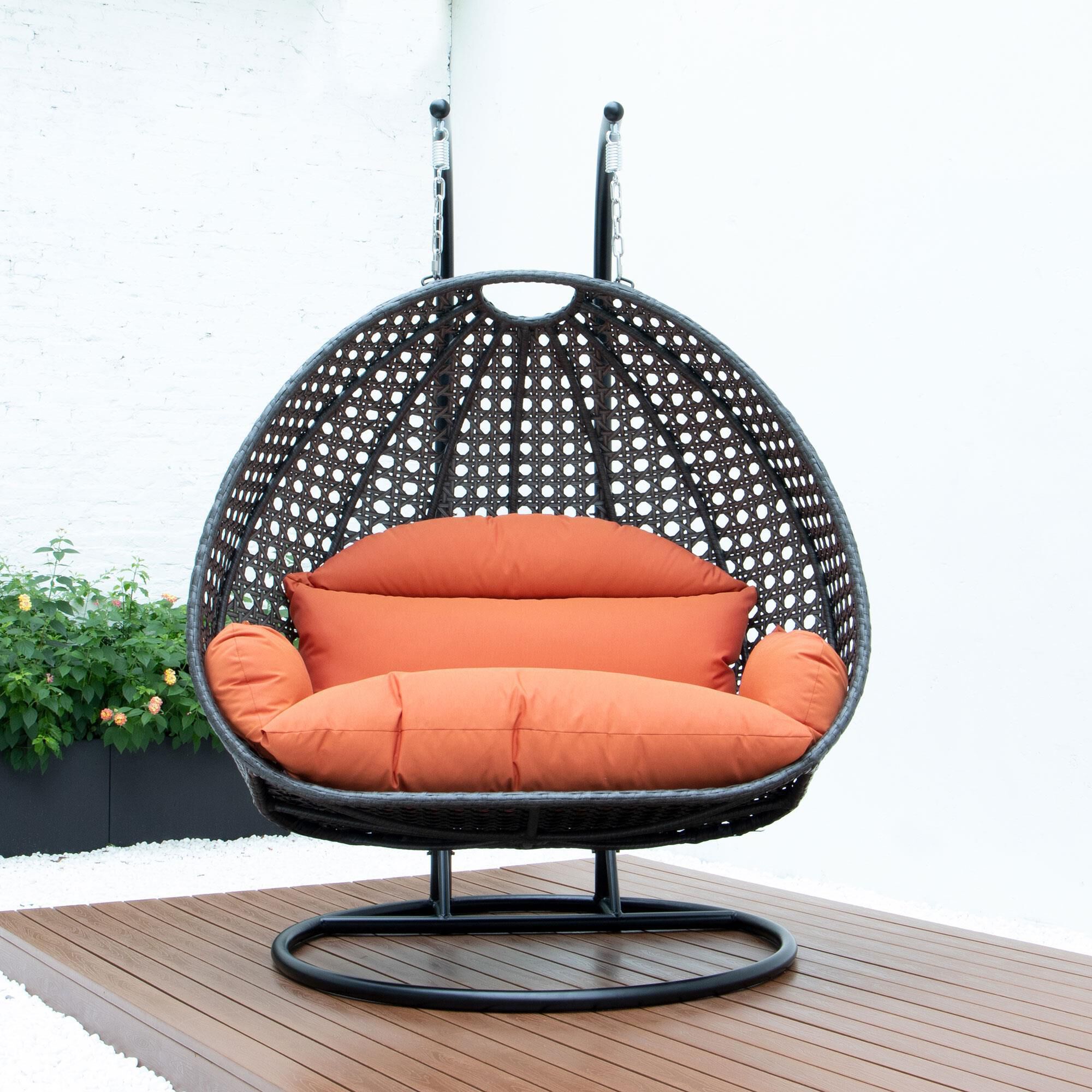 Outdoor egg hotsell swing chair cushions