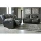 Signature Design by Ashley Earhart Manual Reclining Sofa in Slate, , large
