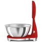 SMEG 50"s Retro Style Kitchen Scale in Red and Chrome, , large