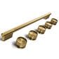 KitchenAid Handle and 5-Piece Knob Accessory Kit for Slide-In Convection Range in Brass, , large