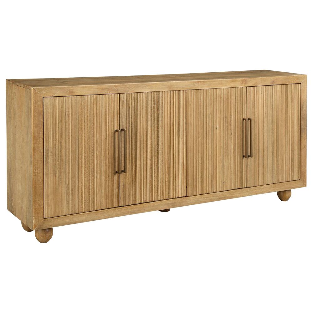 Ashley Niam Accent Cabinet in Light Antique Beige, , large
