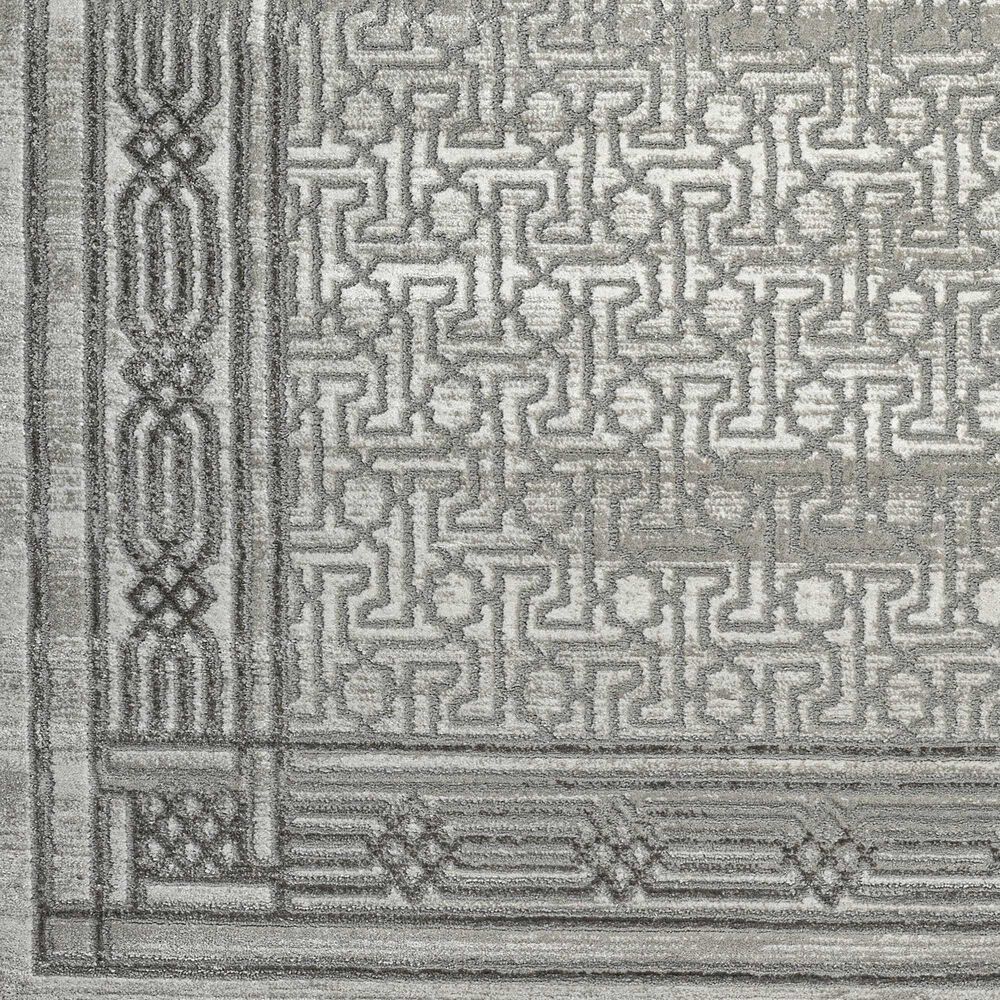 Radici USA Davide Southwestern 3&#39;3&quot; x 4&#39;11&quot; Grey Area Rug, , large