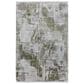 Feizy Cadiz 39N5F Green and Ivory 13" x 20" Area Rug, , large