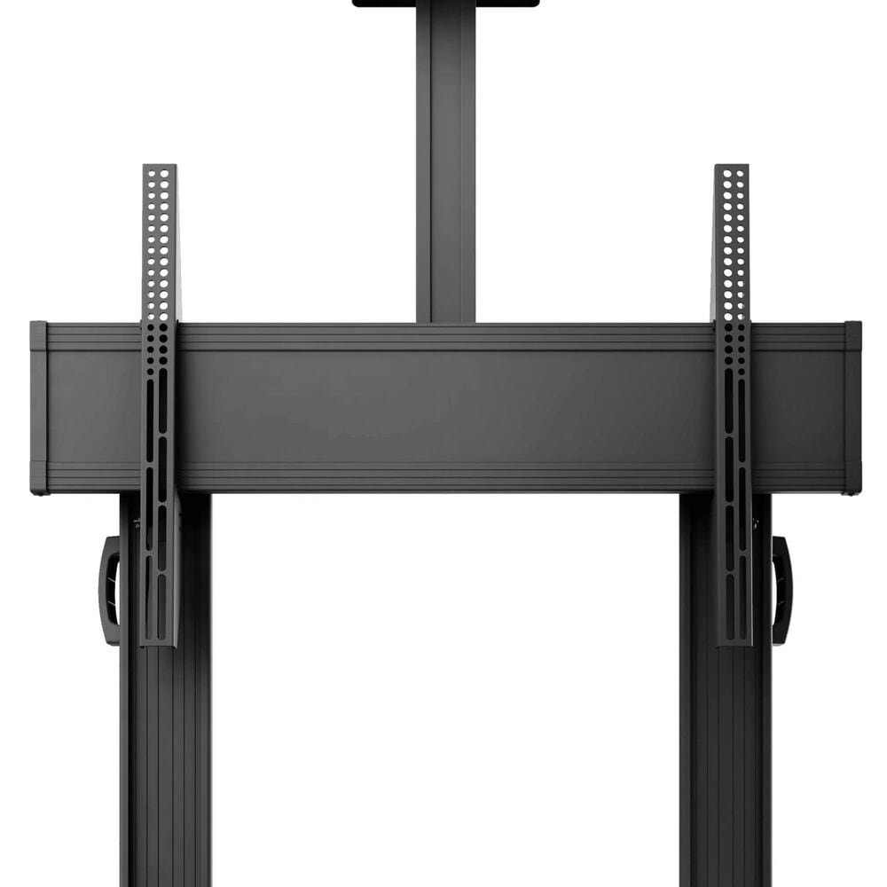 Kanto TV Rolling Stand with Adjustable Shelf and Built-In Handles for 55" - 100" TVs in Black, , large