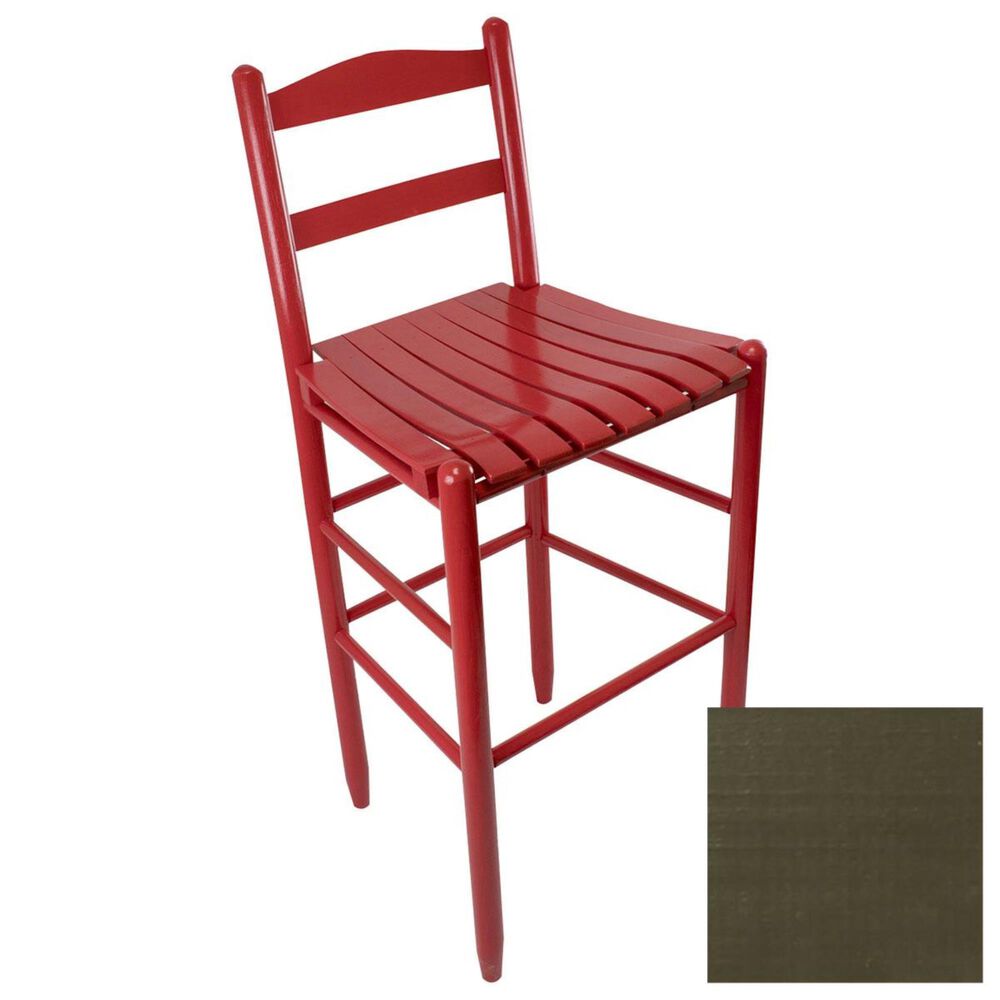 Lakeside Penrose Ladderback Barstool in Olive, , large