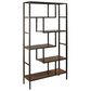 Ashley Frankwell Bookcase in Brown and Black, , large