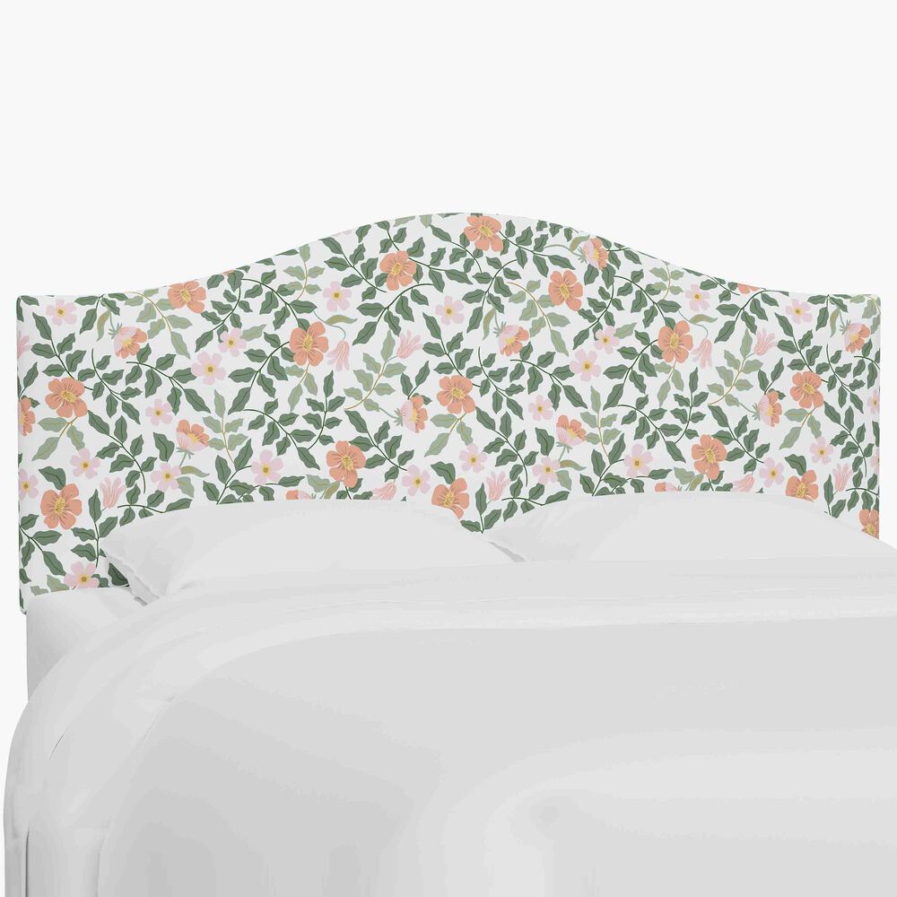 Skyline Furniture Mayfair California King Headboard in Primrose Blush and Cream, , large