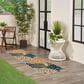 Nourison Aloha 2"3" x 8" Blue and Green Indoor/Outdoor Runner, , large