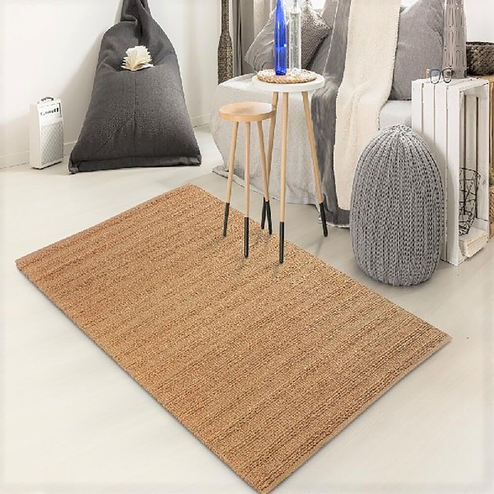 L&amp;R Resources Natural Fiber 03389 7&#39;9&quot; x 9&#39;9&quot; Natural Area Rug, , large