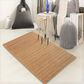 L&R Resources Natural Fiber 03389 7"9" x 9"9" Natural Area Rug, , large