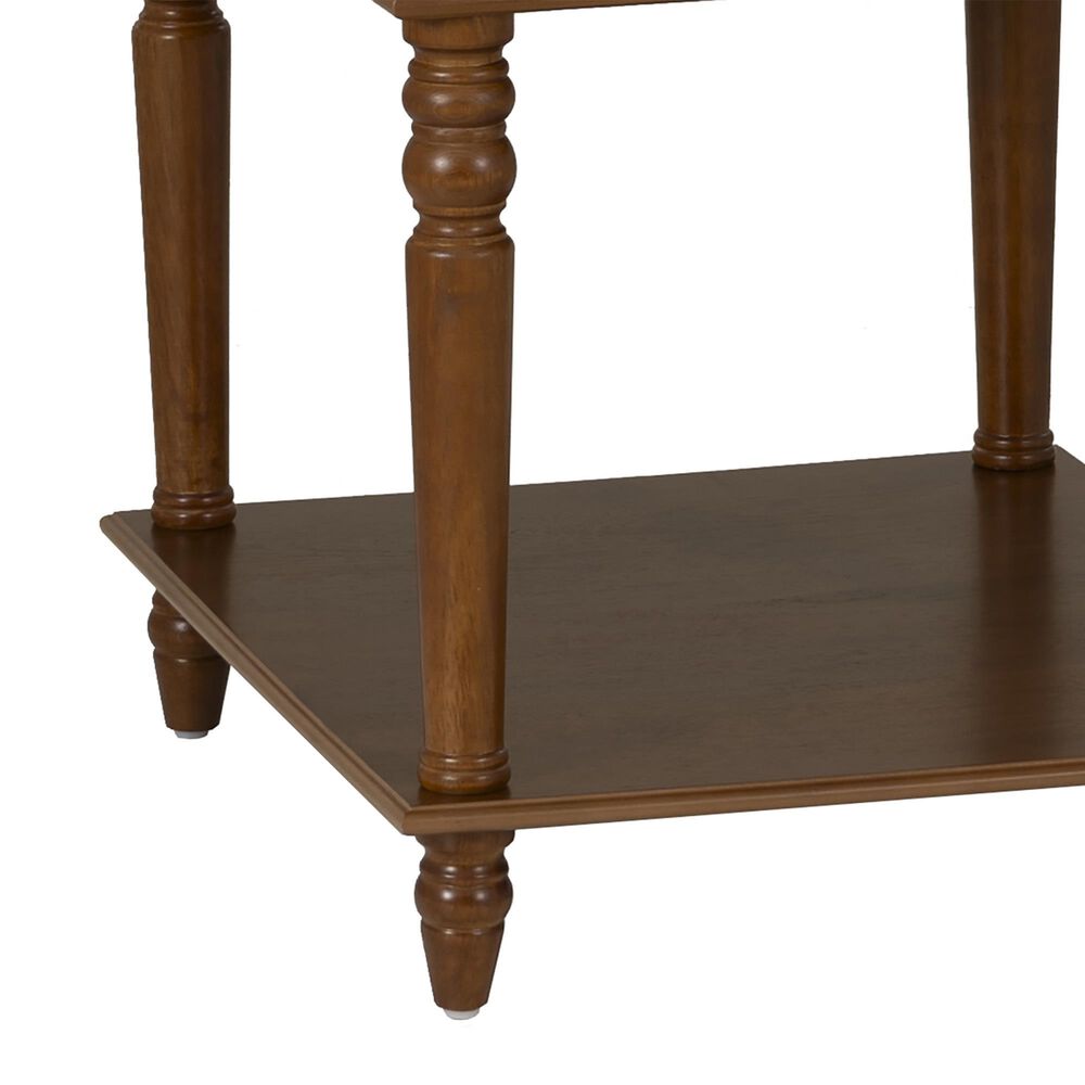 Linon Home Decor Mcghie Side Table in Hazelnut, , large