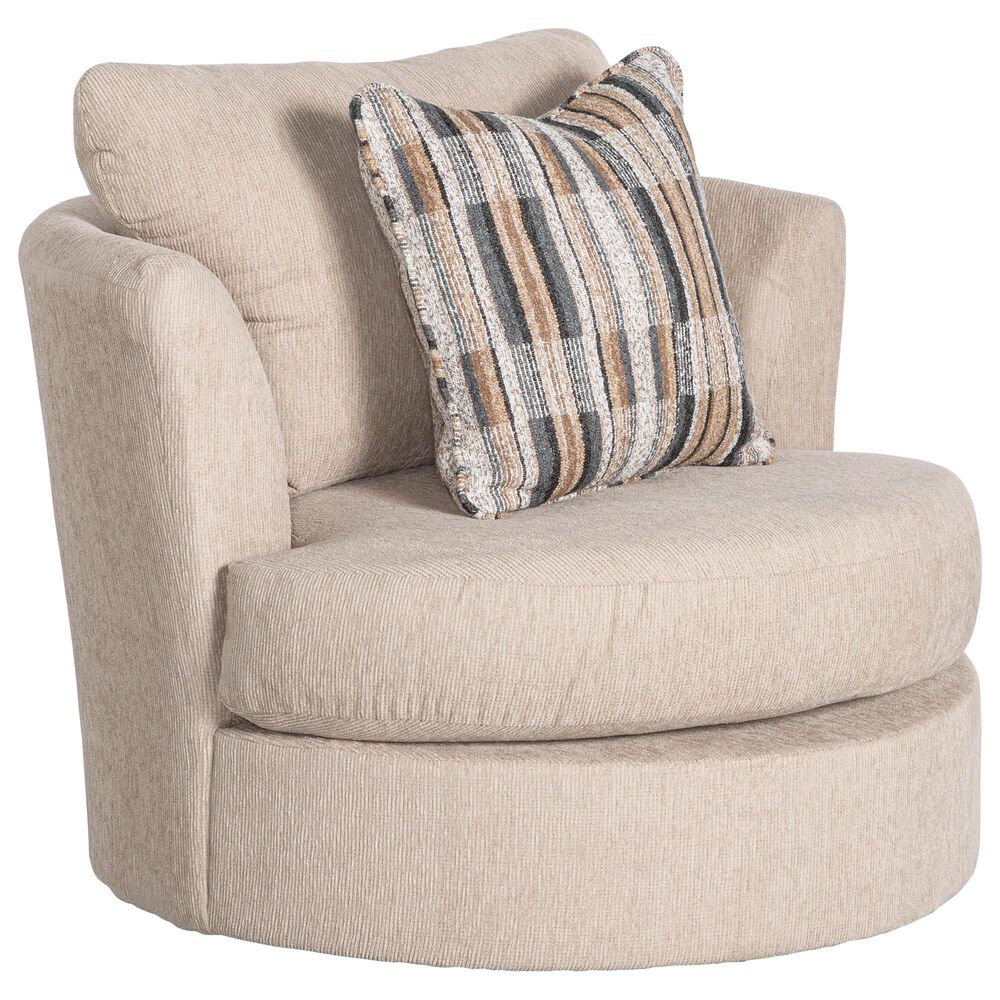 Michael Nicholas Designs Pluto Accent Chair in Ziggy Toast, , large