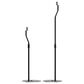 Kanto Universal Height Adjustable Speaker Stands for Satellites in Black (Set of 2), , large